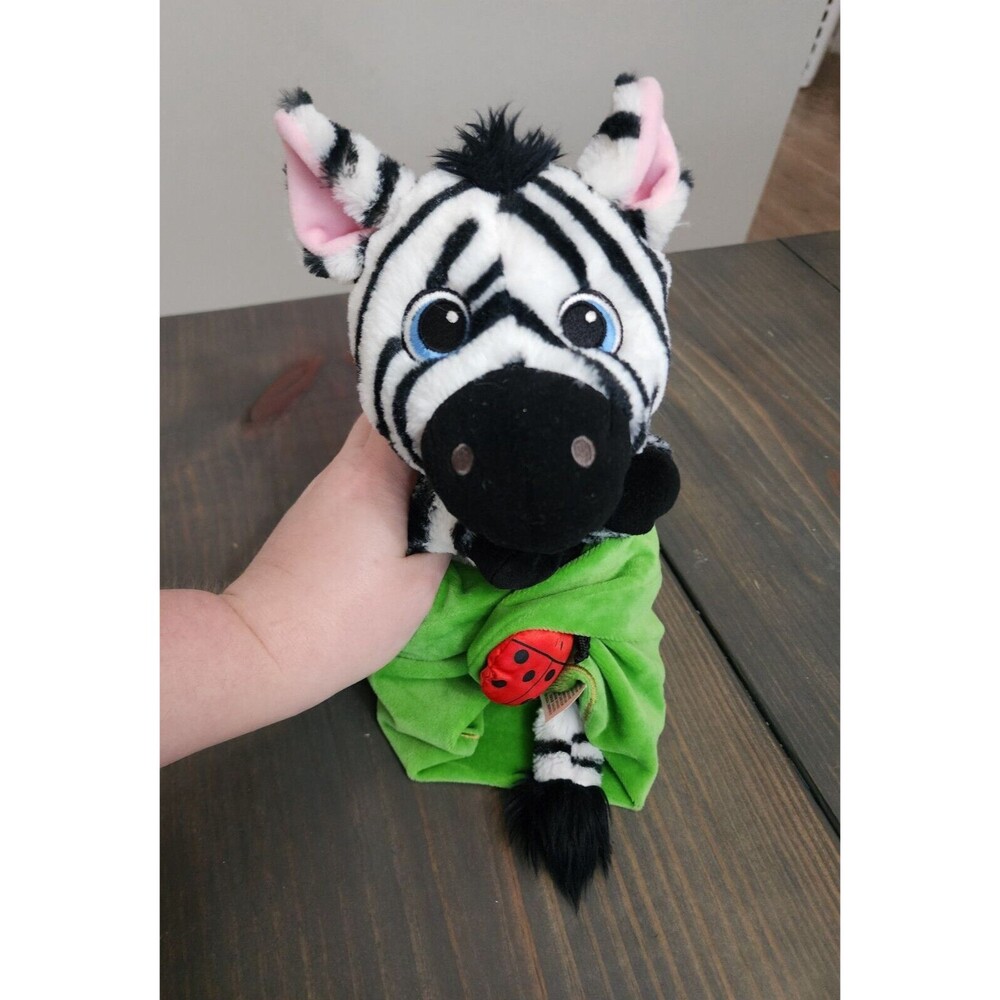 Disney Parks, Zebra Babies Plush with Blanket Animal Kingdom Plush Original